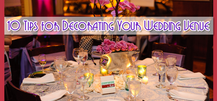 decorating your wedding venue